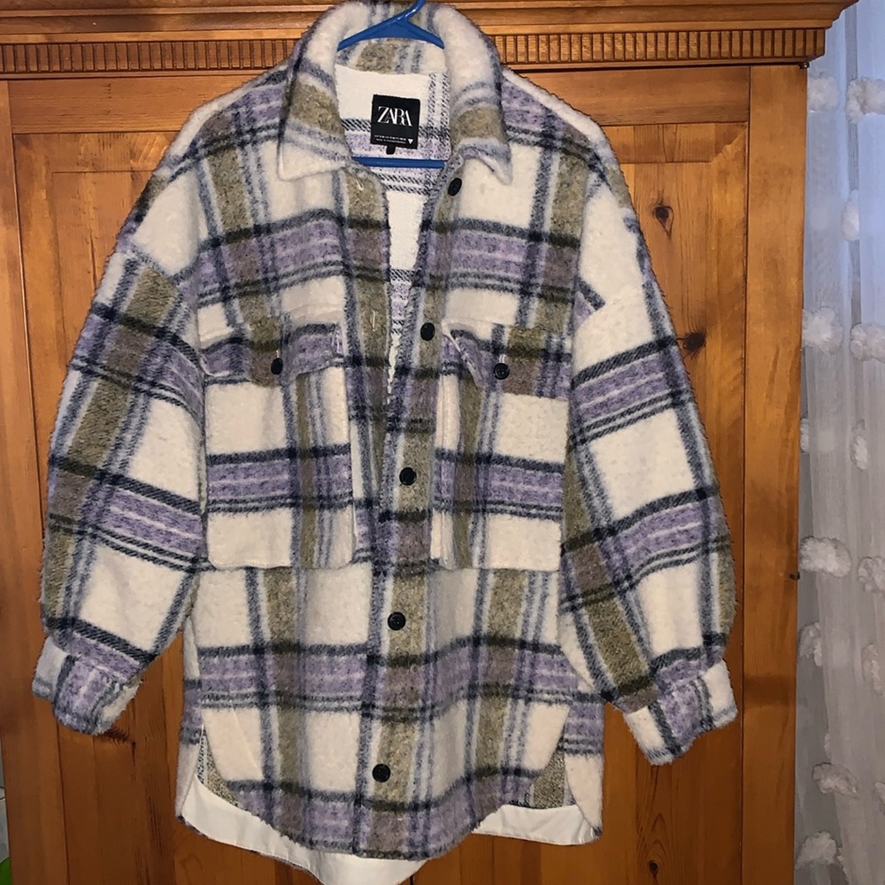 Zara Plaid Jacket